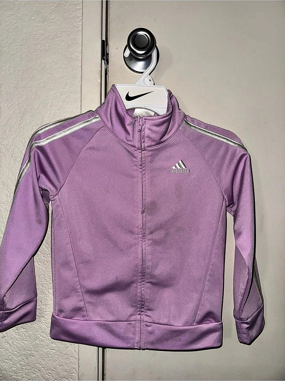 adidas Women's Purple Track Jacket